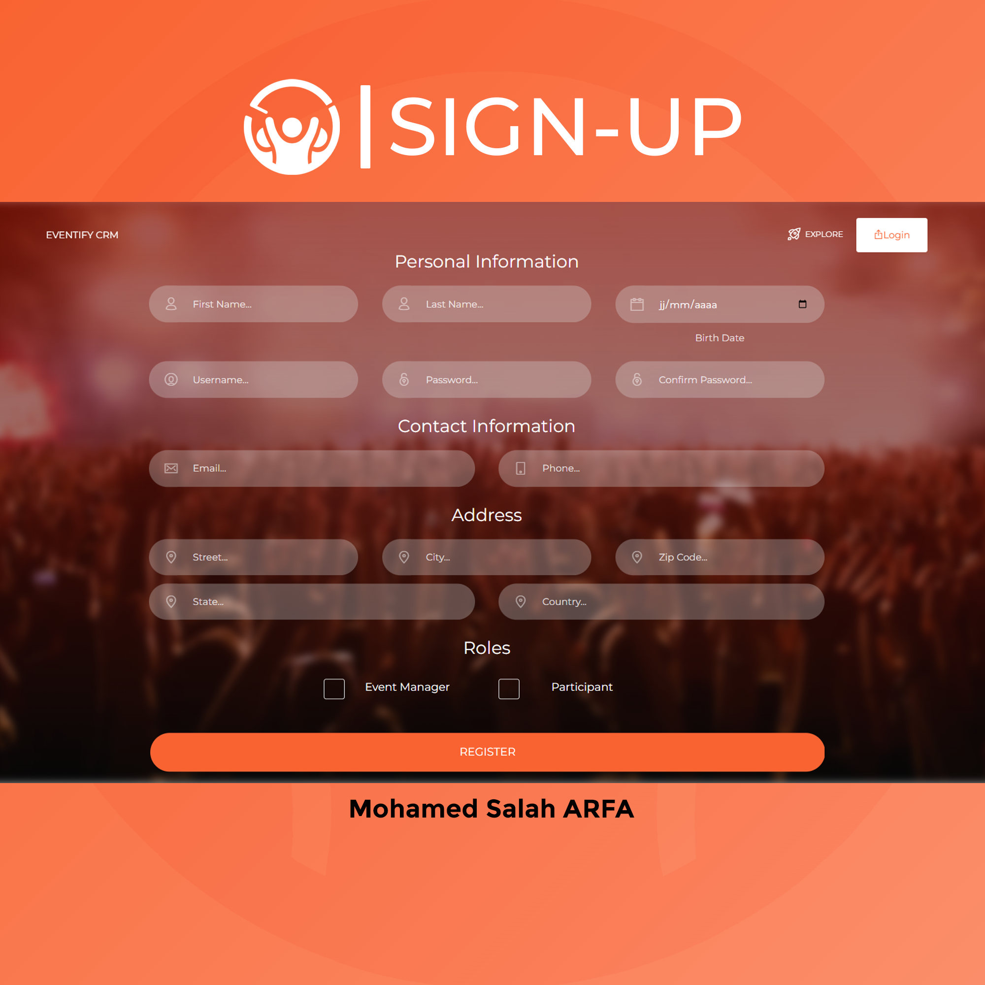 Sign-up