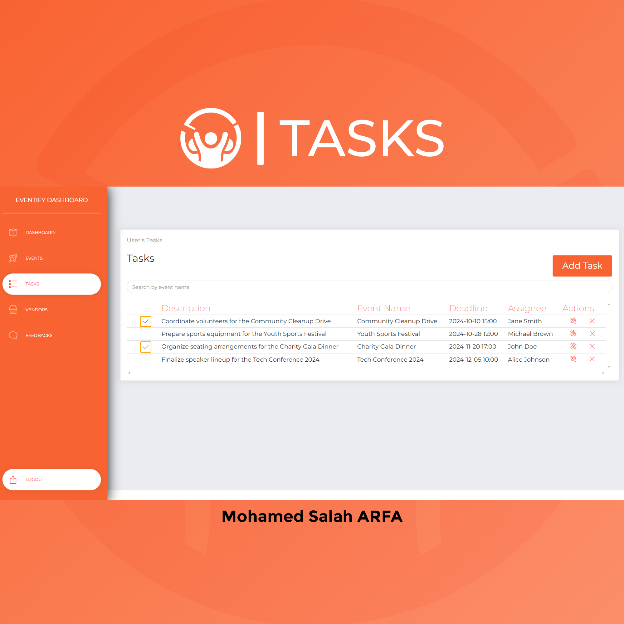 Tasks